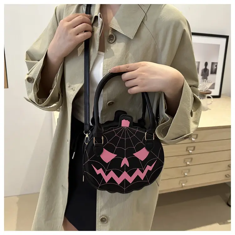 Halloween Pumpkin Bag Orange 2025 Women's Shoulder Crossbody — feature 15