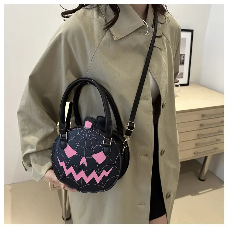 Halloween Pumpkin Bag Orange 2025 Women's Shoulder Crossbody — feature 17