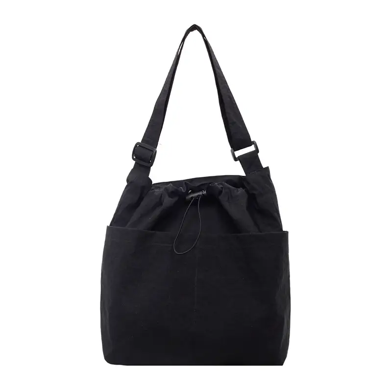 Women's Brown Cloth Shoulder Bag Large Capacity 2025 - Image 2