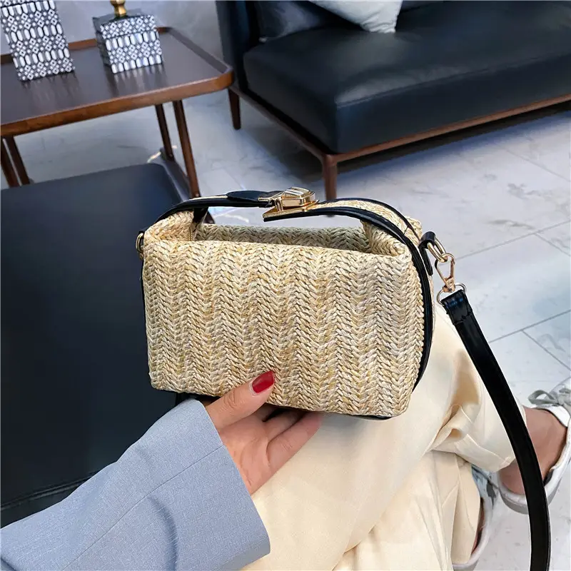 Korean Style Straw Crossbody Bag for Women 2025 - Image 5