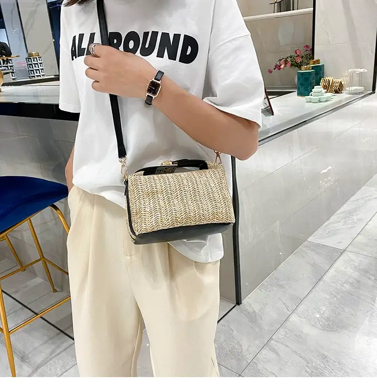 Korean Style Straw Crossbody Bag for Women 2025 — feature 14