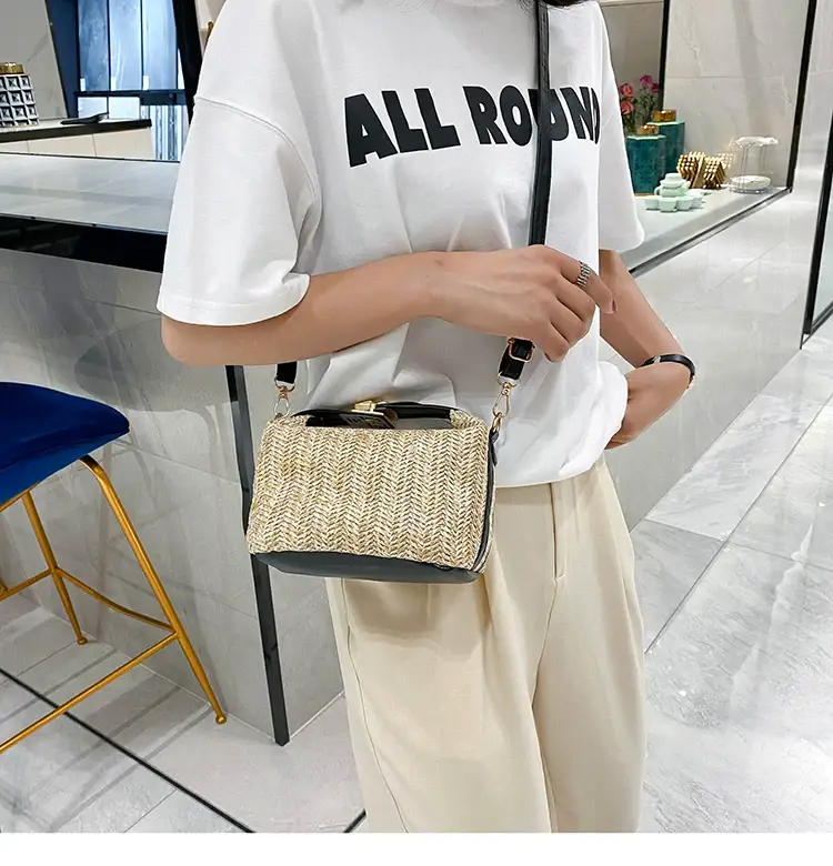 Korean Style Straw Crossbody Bag for Women 2025 — feature 15