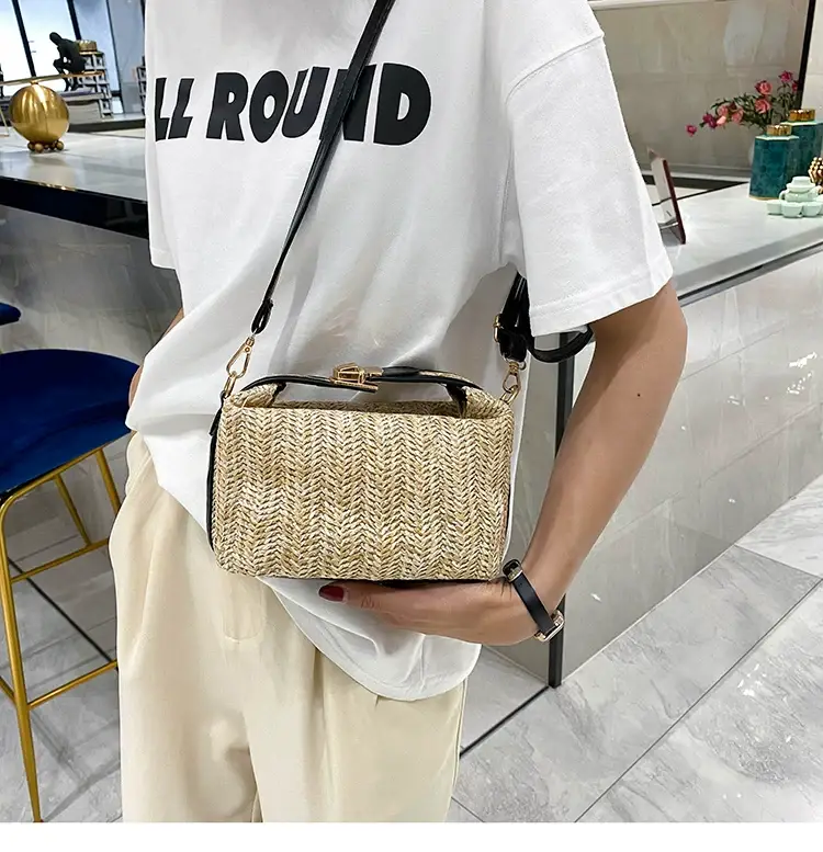 Korean Style Straw Crossbody Bag for Women 2025 — feature 19