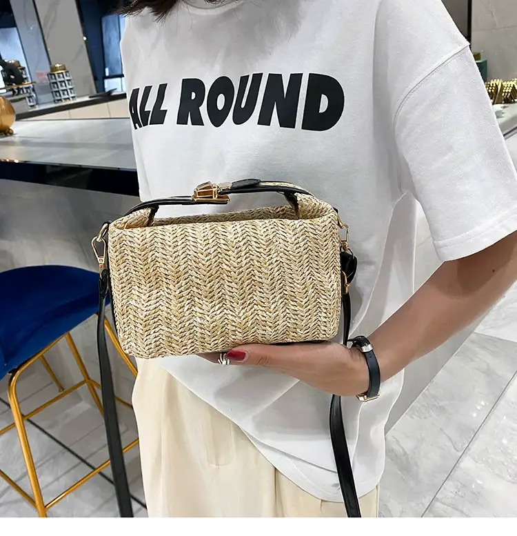 Korean Style Straw Crossbody Bag for Women 2025 — feature 20