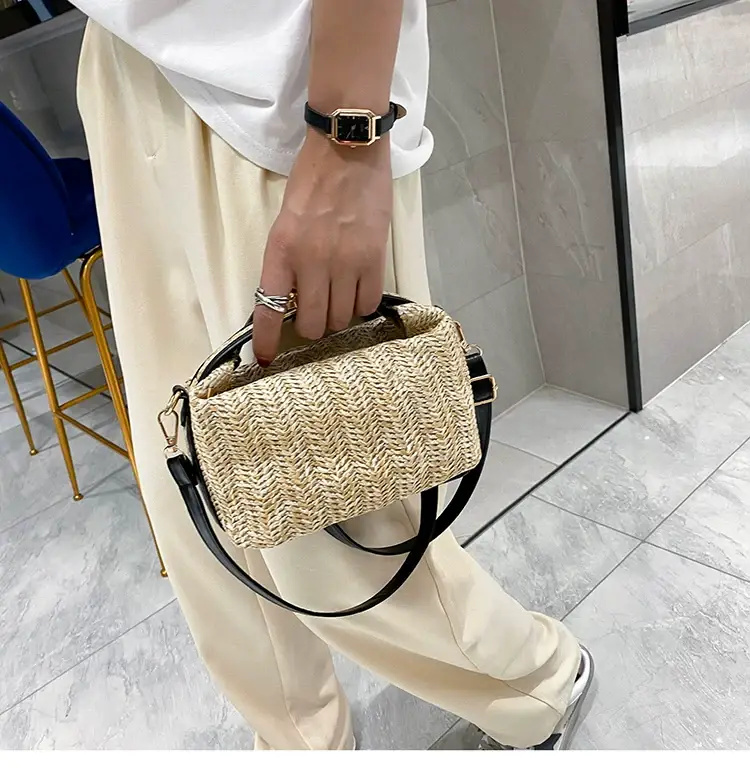 Korean Style Straw Crossbody Bag for Women 2025 — feature 21