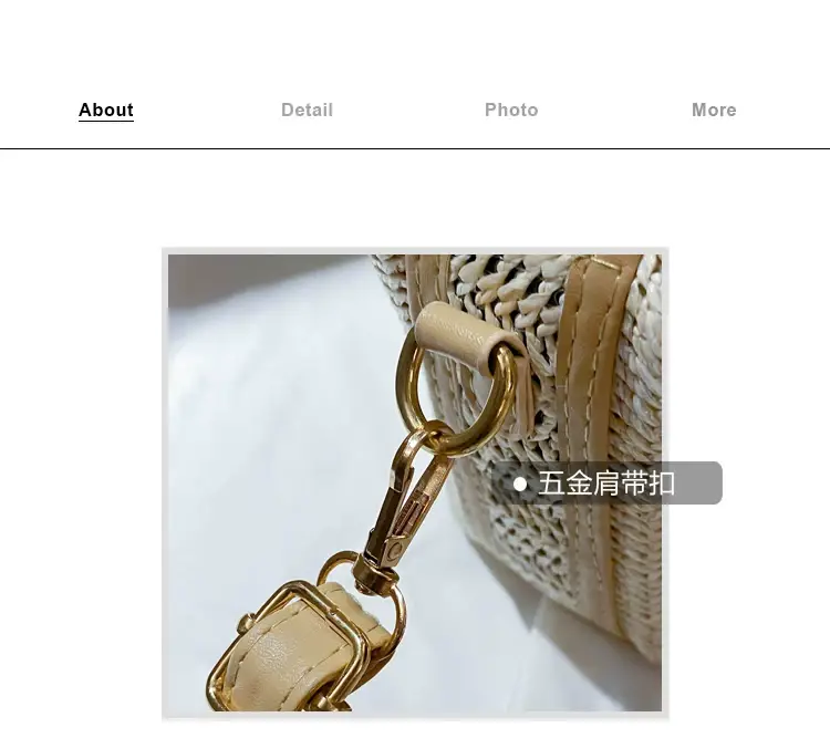 Korean Style Straw Crossbody Bag for Women 2025 — feature 3