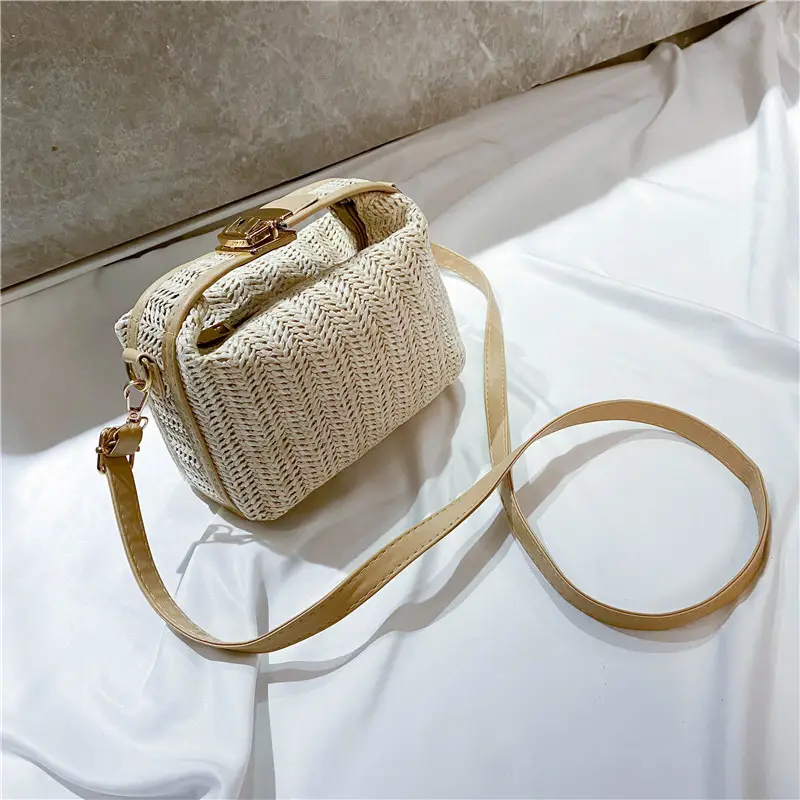 Korean Style Straw Crossbody Bag for Women 2025 - Image 2