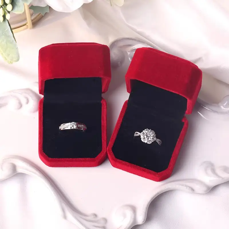 Alloy Moissanite Ring Alloy Moissanite Couple Twist Arm Diamond Ring Pair Ring Wedding Proposal Daily Easiest for Match