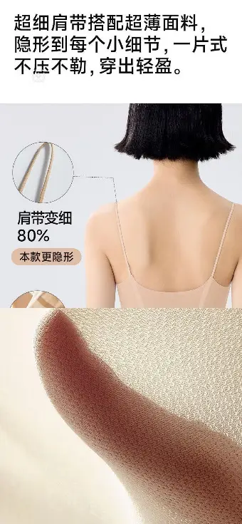 Hellosunny Mori Breath Soft Lift Bra Breathable Liquid Foundation Invisible Underwear Lace Nylon Cotton Full Cup — feature 25