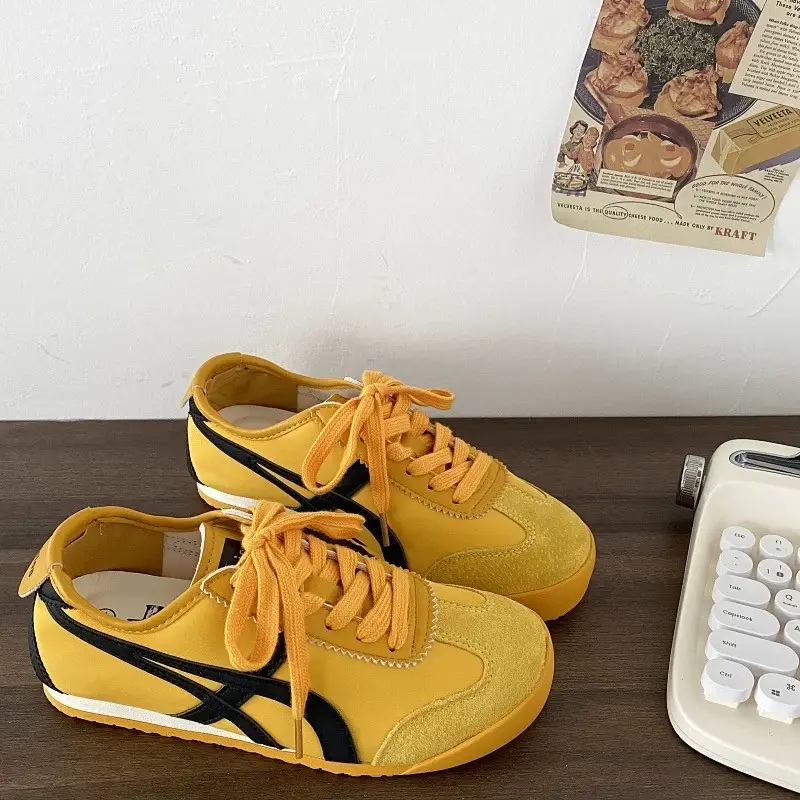 Retro Yellow Women's Casual Training Shoes 2025 - Image 4