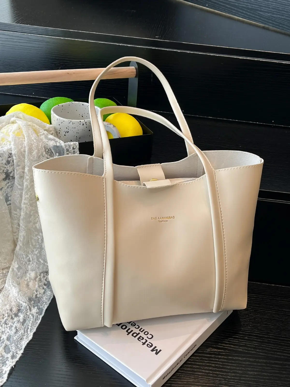 Brown Cross-Border Tote Bag for Women