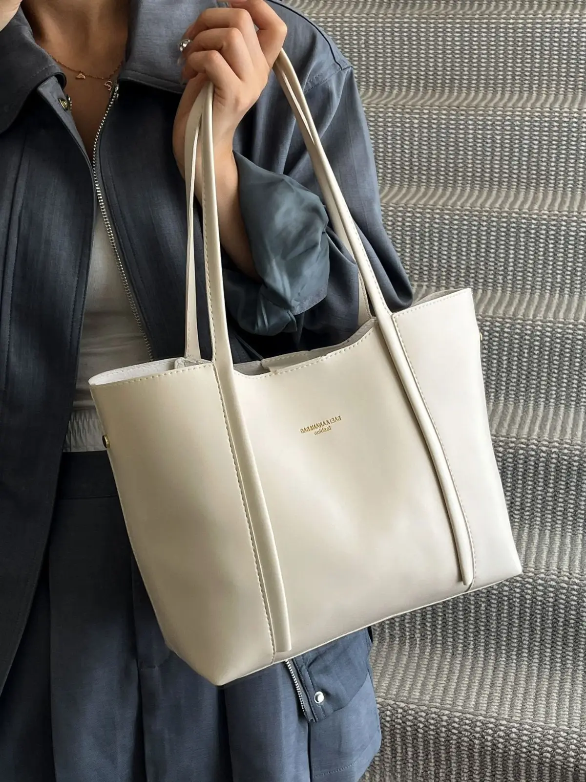 Brown Cross-Border Tote Bag for Women