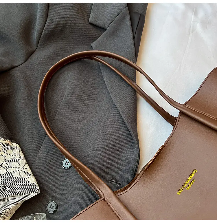 Brown Cross-Border Tote Bag for Women — feature 9