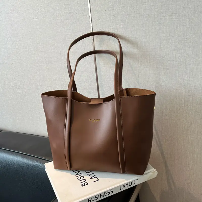 Brown Cross-Border Tote Bag for Women