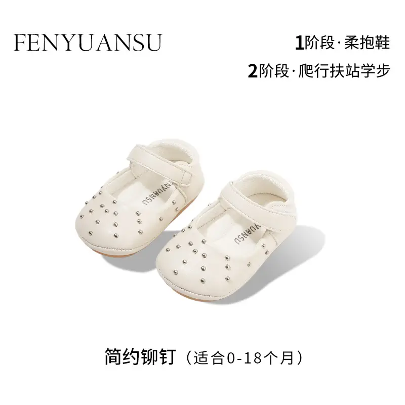 2025 New Autum Baby Princess Shoes, Baby Girl Shoes, Toddler Shoes, Soft Soles, 6-12 Months, Infants and Young Children, Spring and Autum