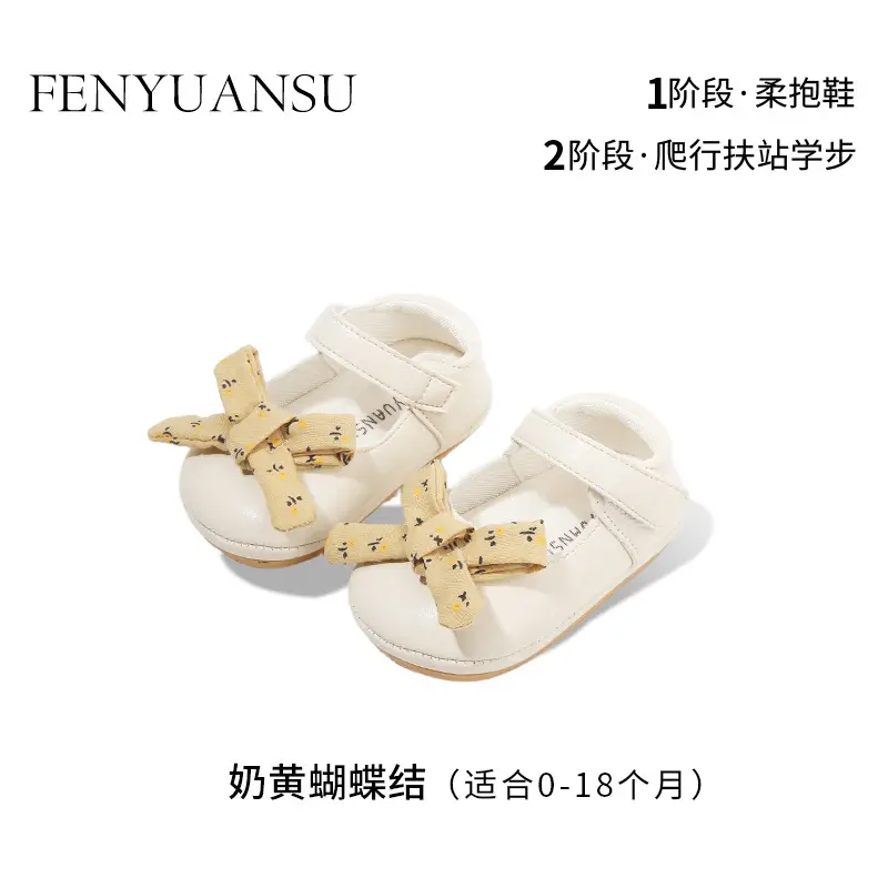 2025 New Autum Baby Princess Shoes, Baby Girl Shoes, Toddler Shoes, Soft Soles, 6-12 Months, Infants and Young Children, Spring and Autum