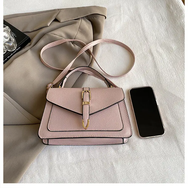 Textured Grey Square Handbag for Women 2026 — feature 12