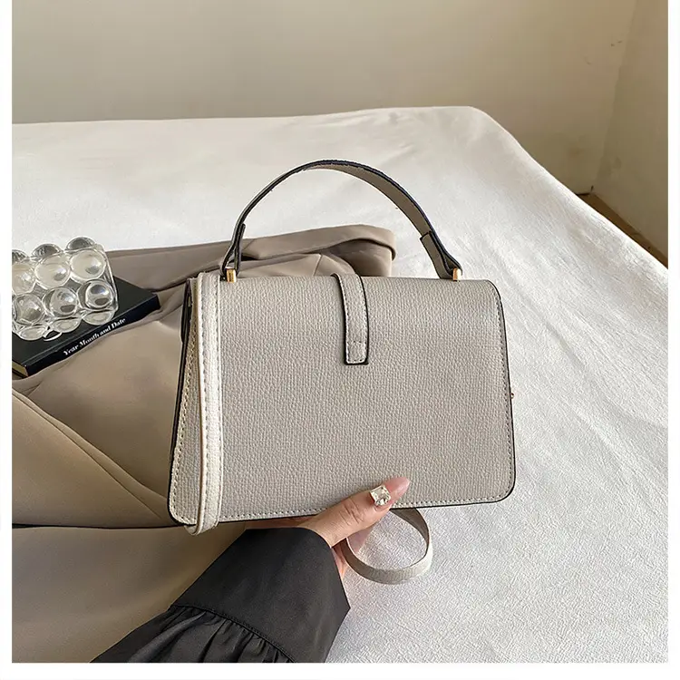 Textured Grey Square Handbag for Women 2026 — feature 16