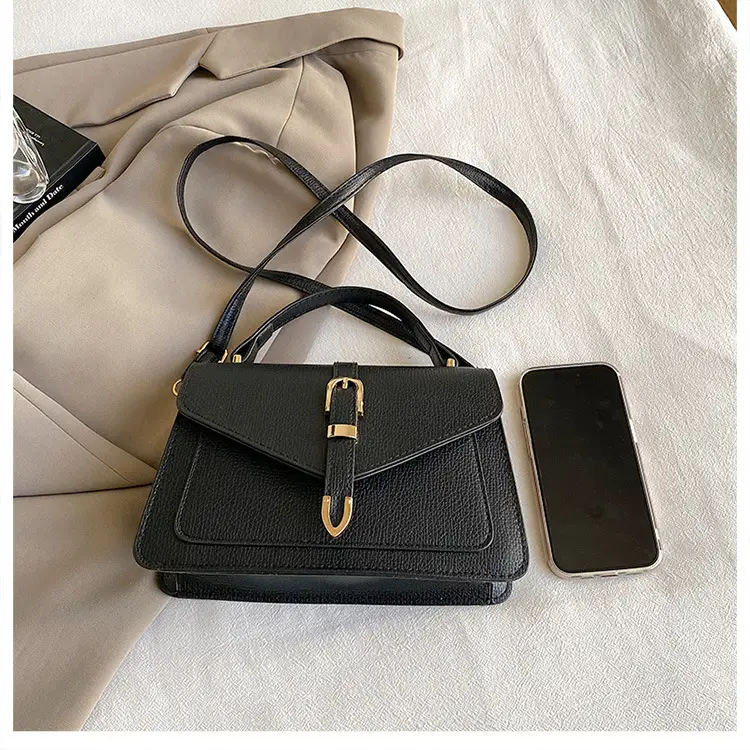 Textured Grey Square Handbag for Women 2026 — feature 21