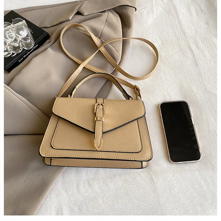 Textured Grey Square Handbag for Women 2026 — feature 24