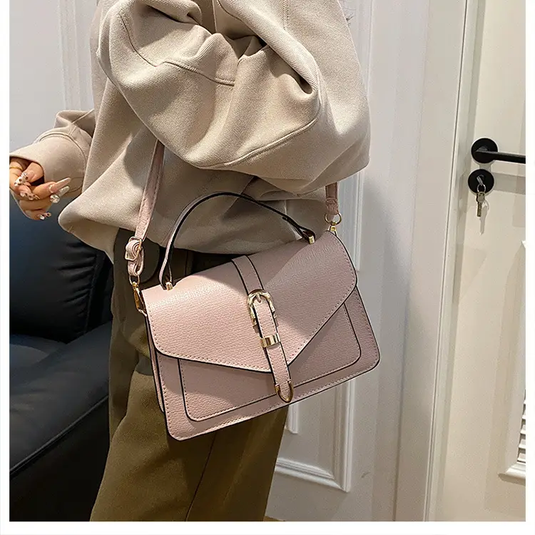 Textured Grey Square Handbag for Women 2026 — feature 9