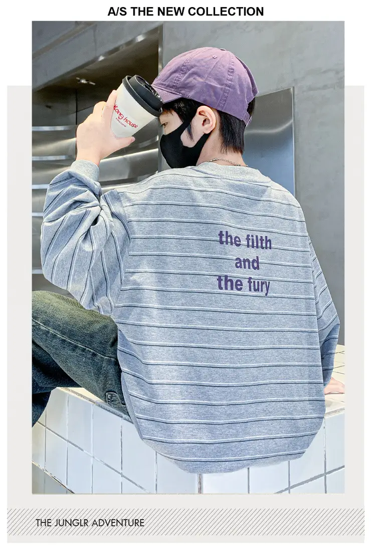 Children Striped T-Shirt Blue White 2025 — feature 12