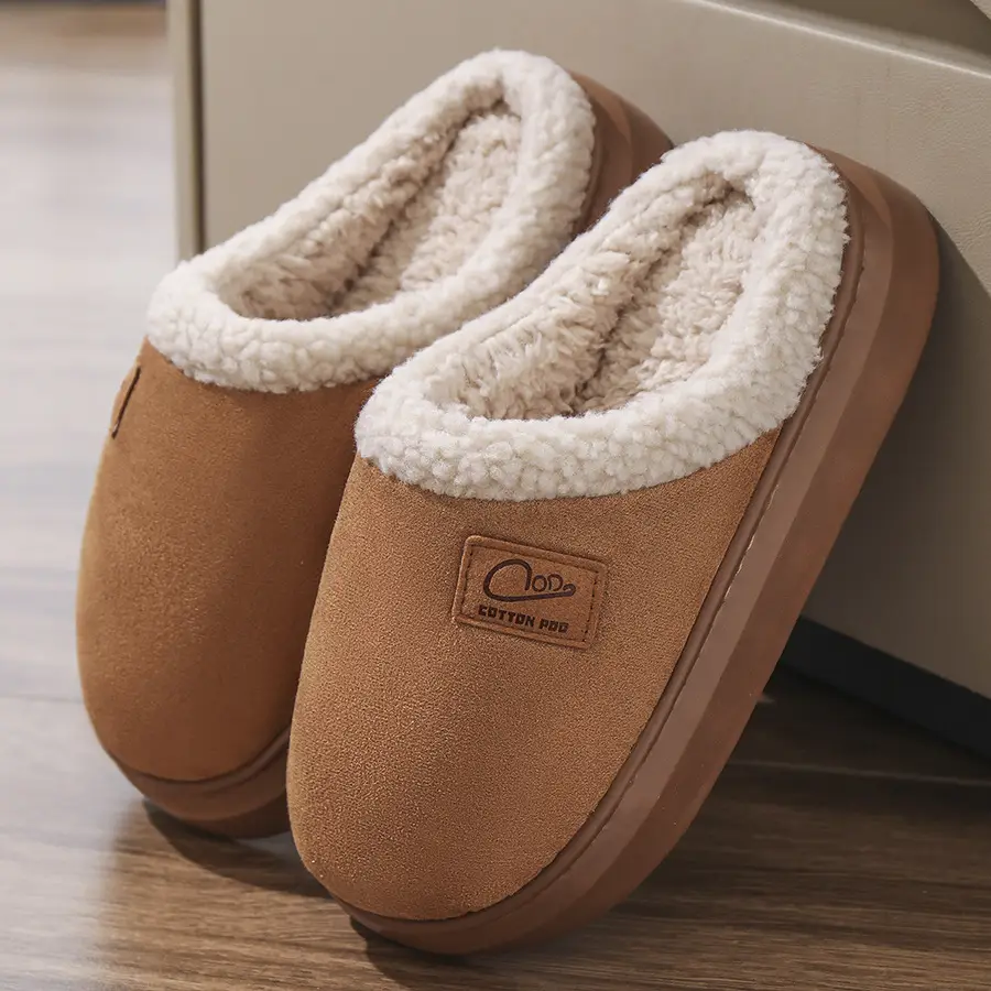 Women Cotton Slippers Warm Winter Indoor Pair