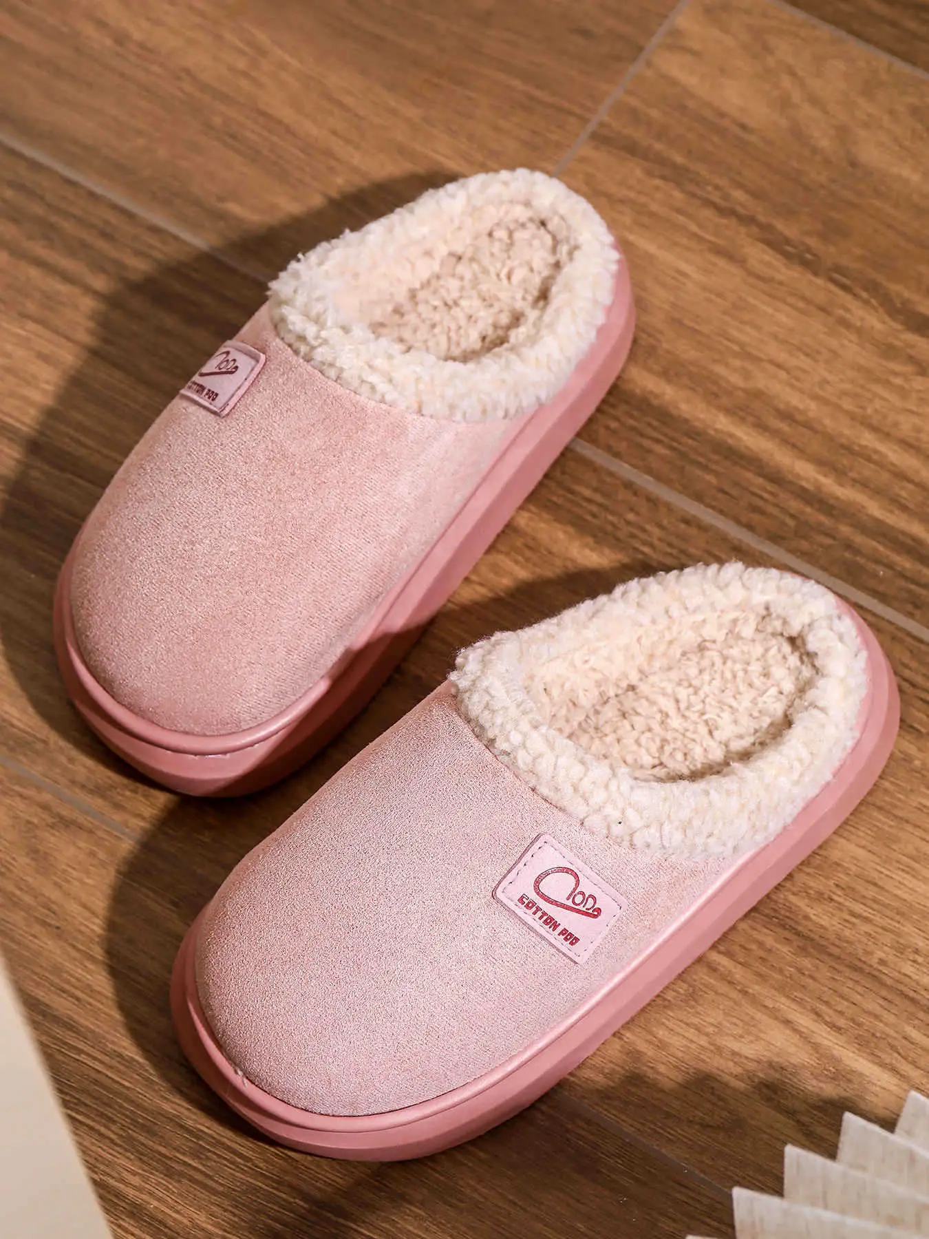 Women Cotton Slippers Warm Winter Indoor Pair — feature 13