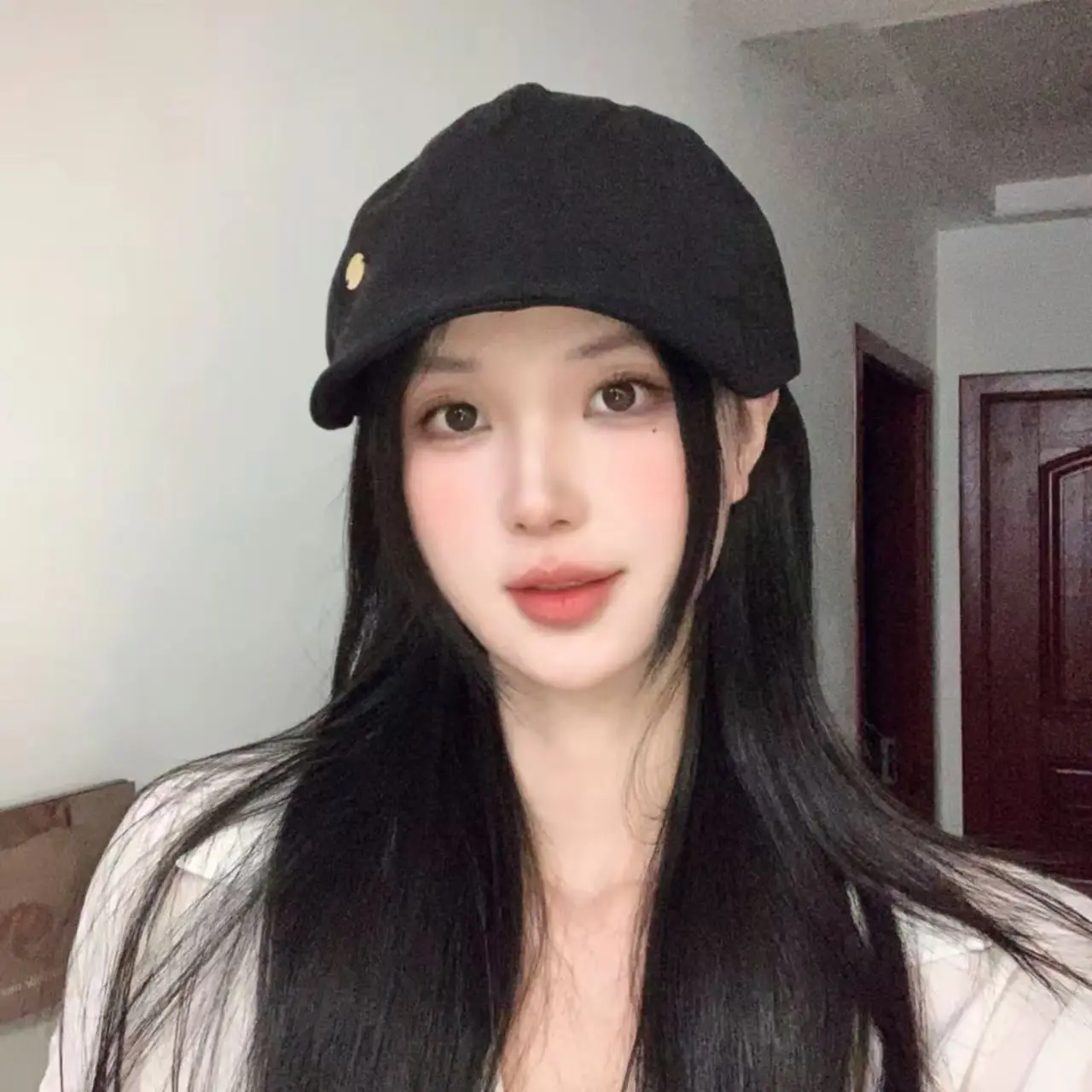 Japanese Style Black Cap for Women Sun Protective Thin Breathable — feature 7