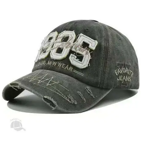 Men 1985 Embroidered Baseball Cap Washed Cotton - Image 5