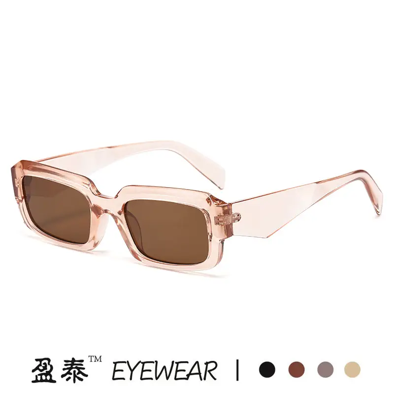 Black Square Frame Sunglasses Black Black - Image 10