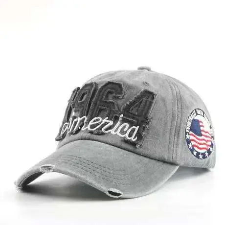 1964 Revolution Distressed Wash Cap for Women