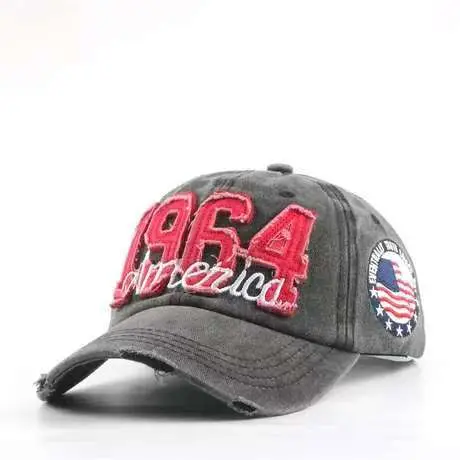 1964 Revolution Distressed Wash Cap for Women - Image 2