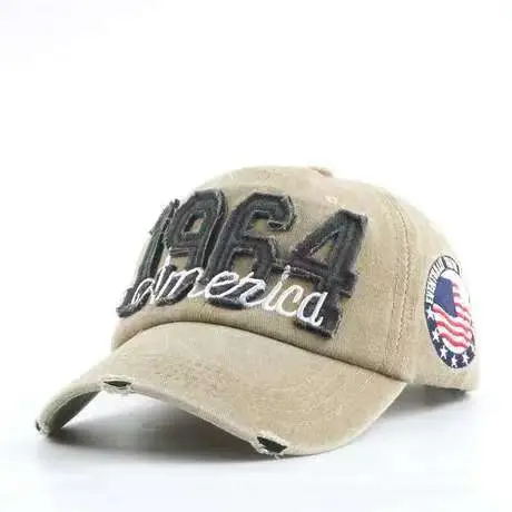 1964 Revolution Distressed Wash Cap for Women - Image 3