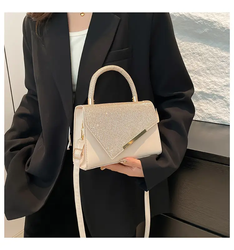 2025 Sparkly Silver Shoulder Crossbody Bag — feature 13