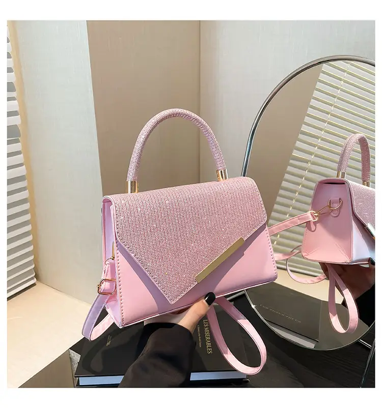 2025 Sparkly Silver Shoulder Crossbody Bag — feature 17