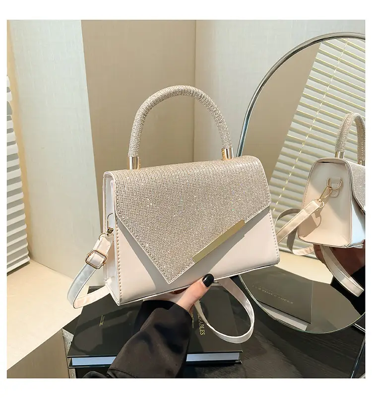 2025 Sparkly Silver Shoulder Crossbody Bag — feature 19