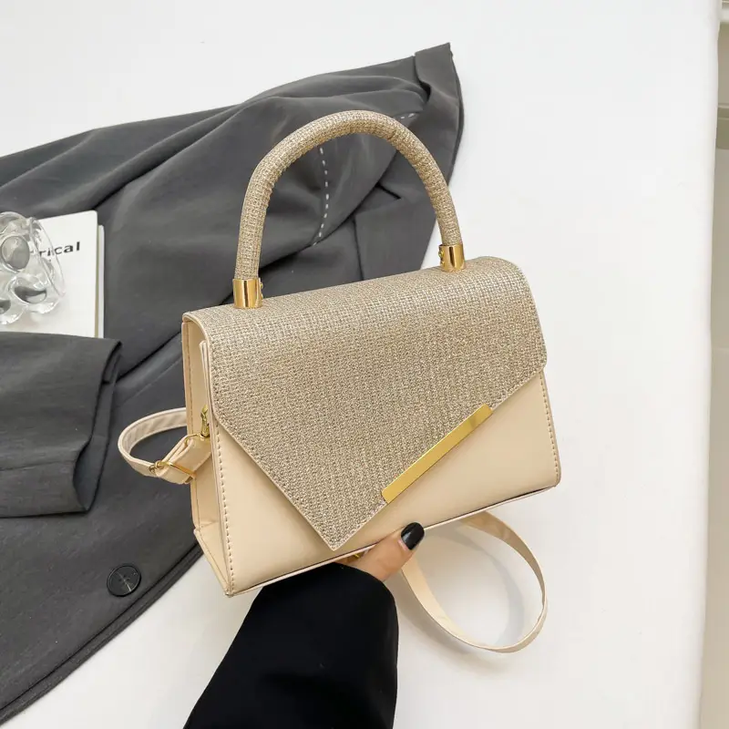 2025 Sparkly Silver Shoulder Crossbody Bag
