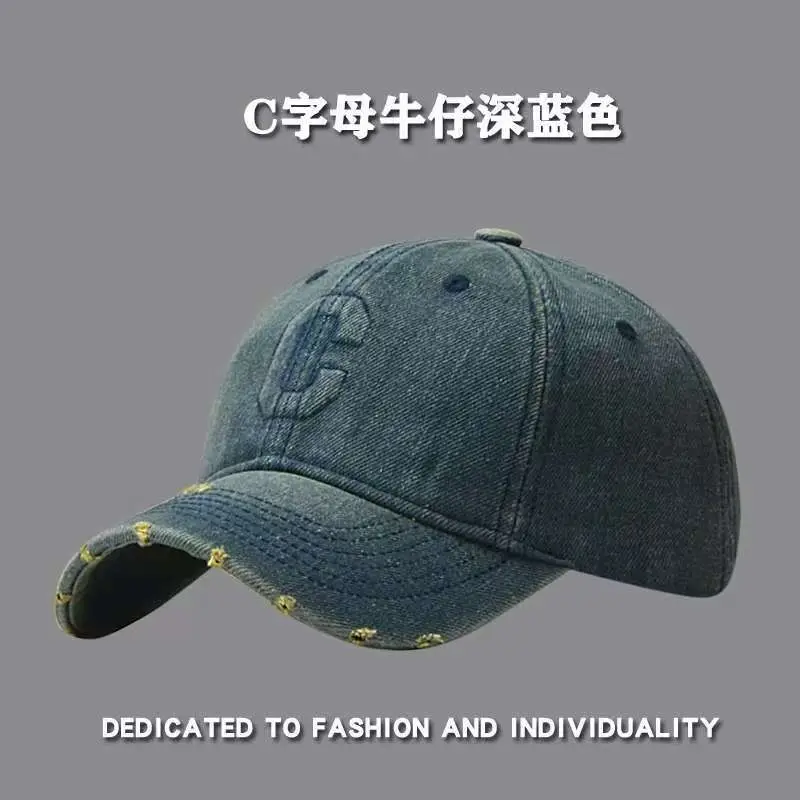 Soft Denim Baseball Caps Wash Retro Face Show — feature 11