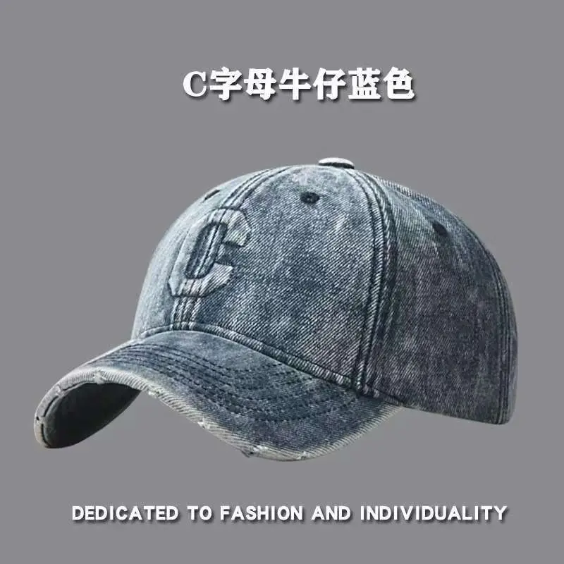 Soft Denim Baseball Caps Wash Retro Face Show — feature 7