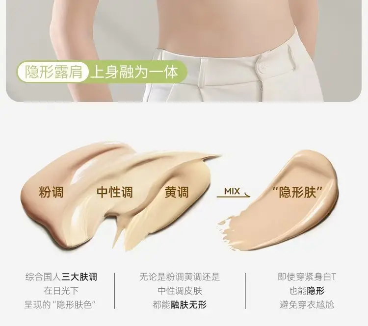 Strapless Invisible Seamless Anti-Slip Push-Up Bra for Women with Small Bust, Anti-Exposure Bandeau Bra with Beautiful Back Design — feature 2