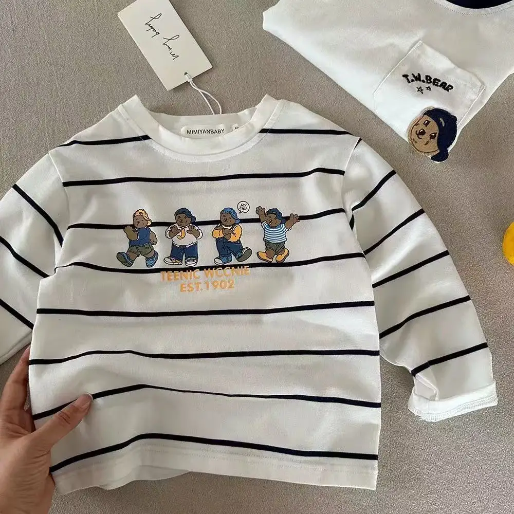 Children's Grey Polo T-Shirt 2025 Autumn Boys - Image 10