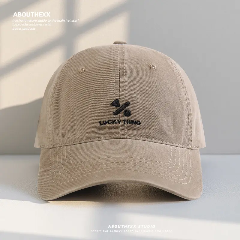 2025 New Korean Retro Women's Letter Embroidered Baseball Cap - Image 3