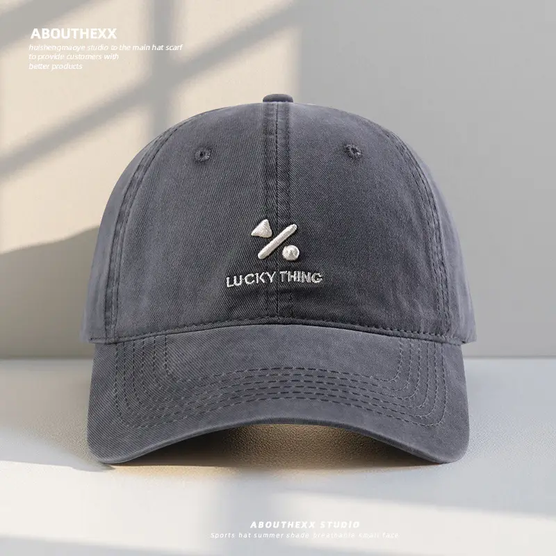 2025 New Korean Retro Women's Letter Embroidered Baseball Cap - Image 5