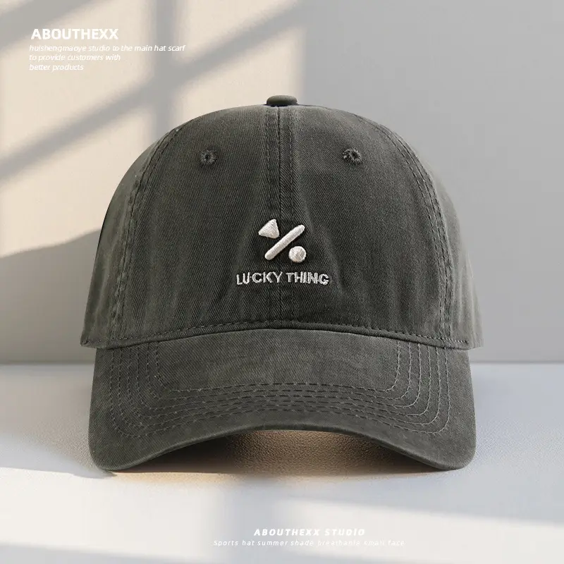 2025 New Korean Retro Women's Letter Embroidered Baseball Cap - Image 6