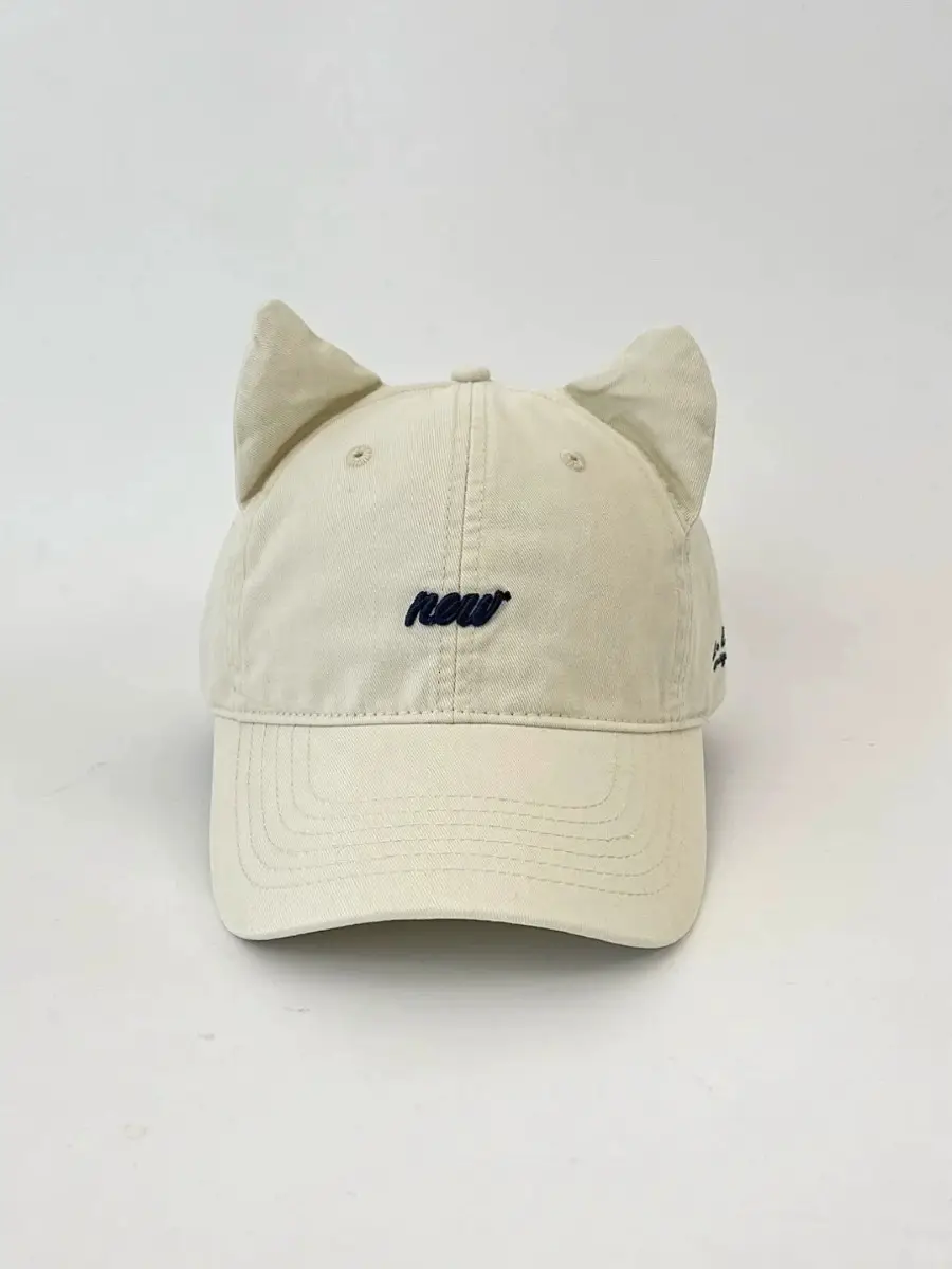 Maroon Cat Ear Baseball Cap for Women Summer — feature 16