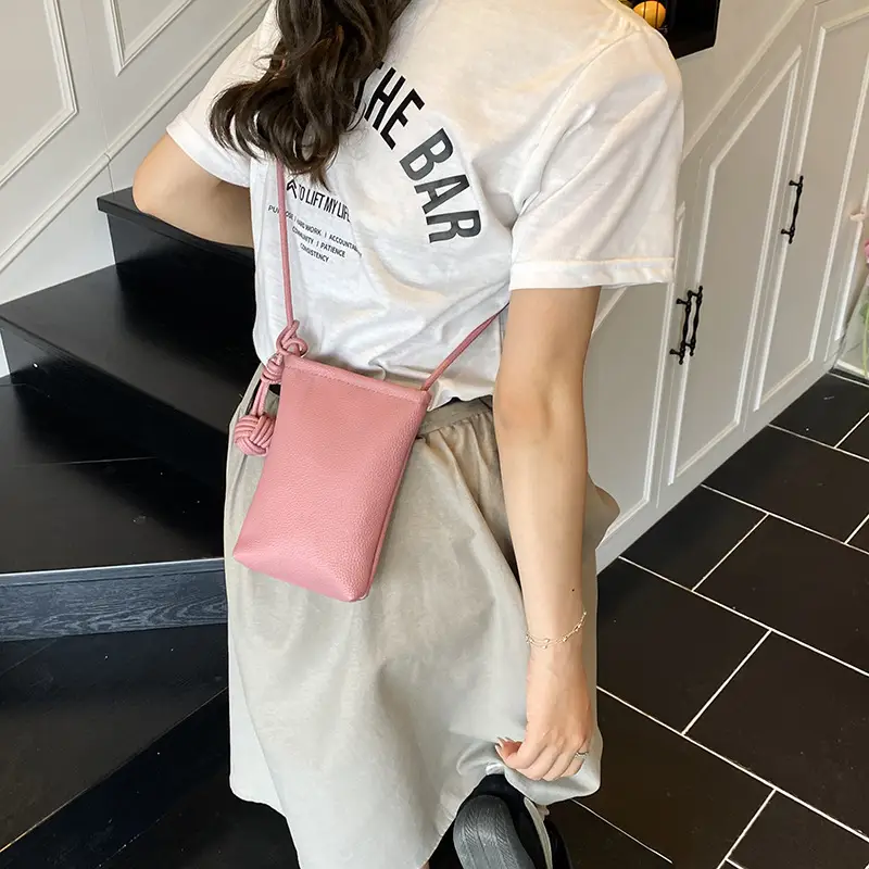 Pink Crossbody Bag for Women Autumn Winter Travel - Image 7