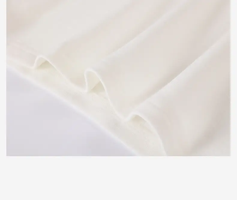 2025 Kids Tencel Stretchy Warm T-Shirt White — feature 38