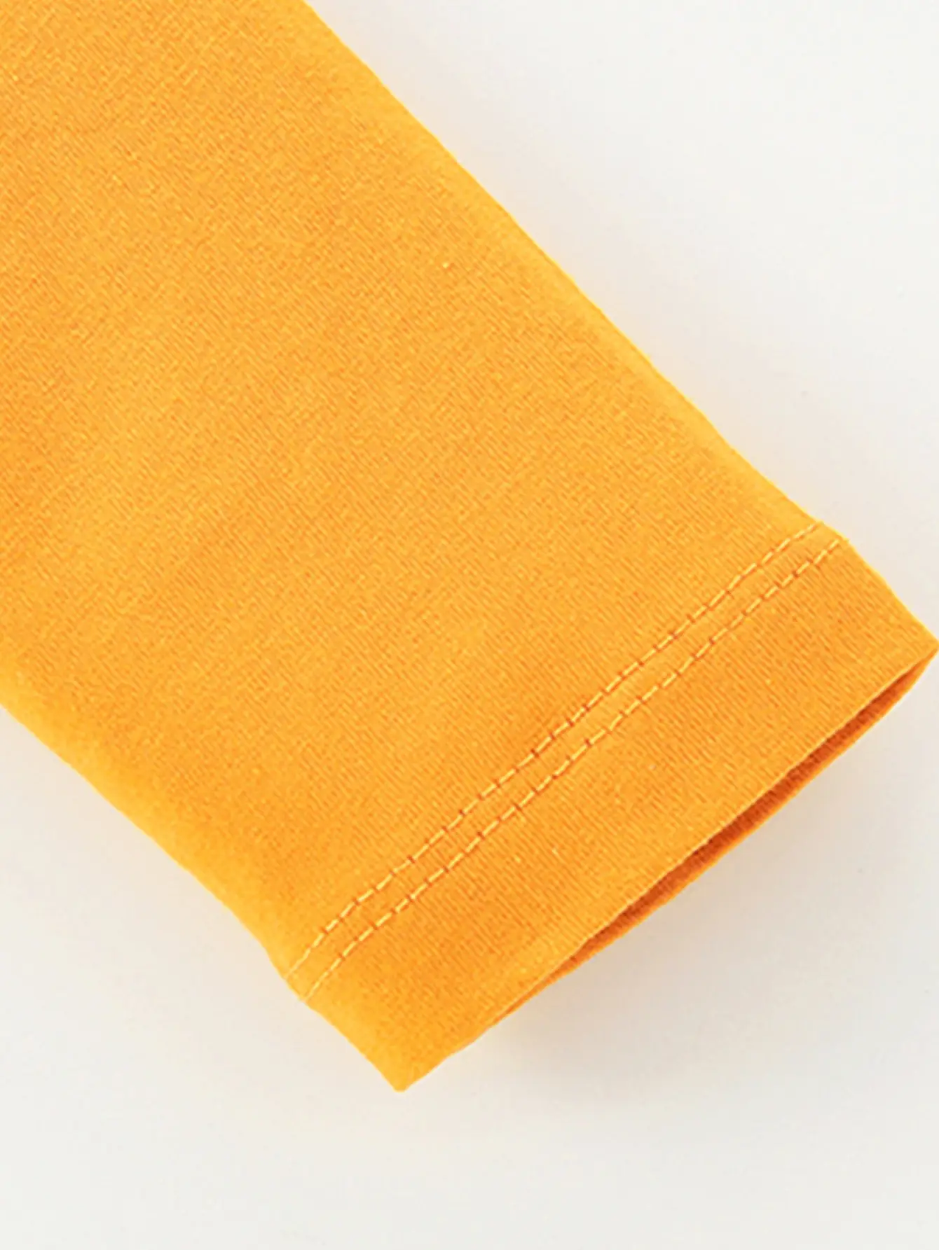 Orange Cotton T-Shirt for Boys Long Sleeve Racing Print - Image 5