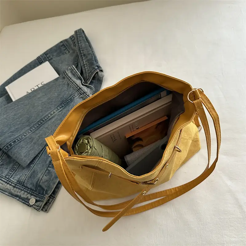 Velvet Shoulder Bag Large Capacity 2026 Women - Image 7